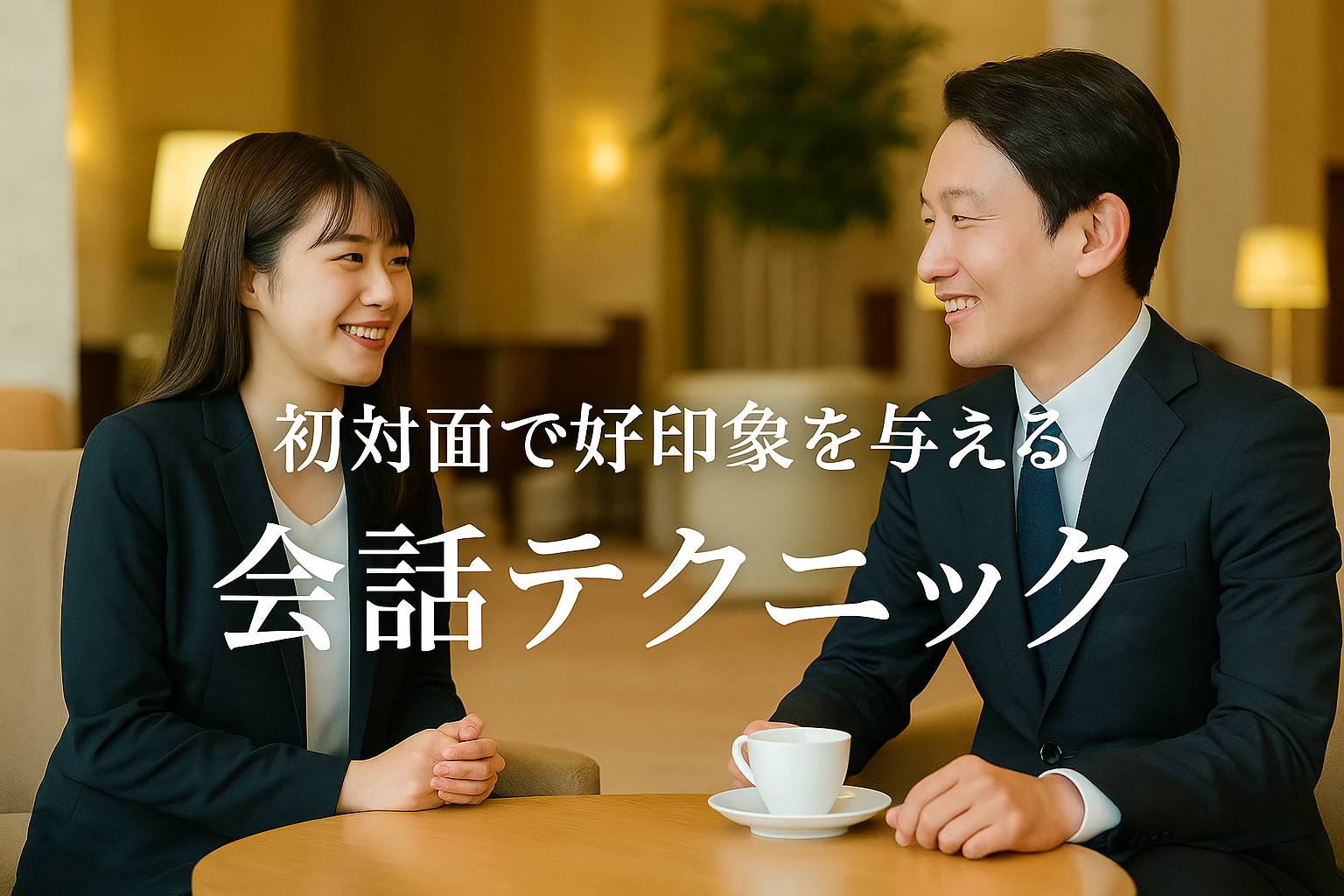 初対面で好印象を与える会話テクニック