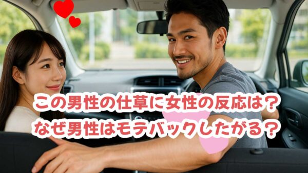 バックする時に助手席に手をかけて後ろを見る仕草、女性はどう思ってる？実は男性特有の理由も！アンケートで見る異性にキュンとした瞬間。