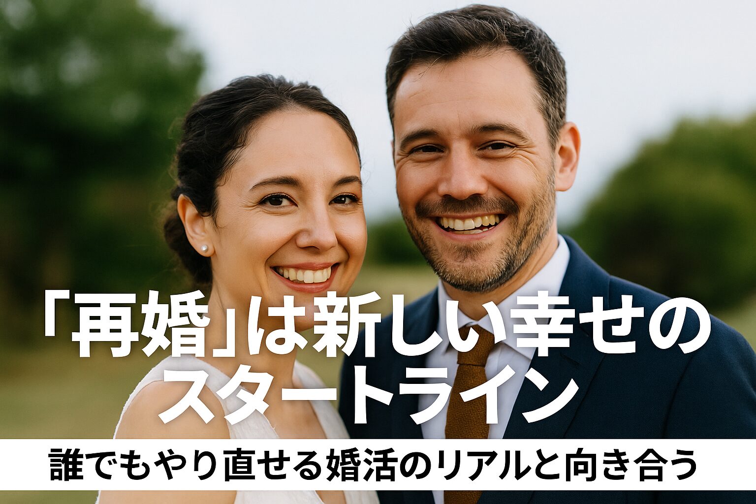 「再婚」は新しい幸せのスタートライン