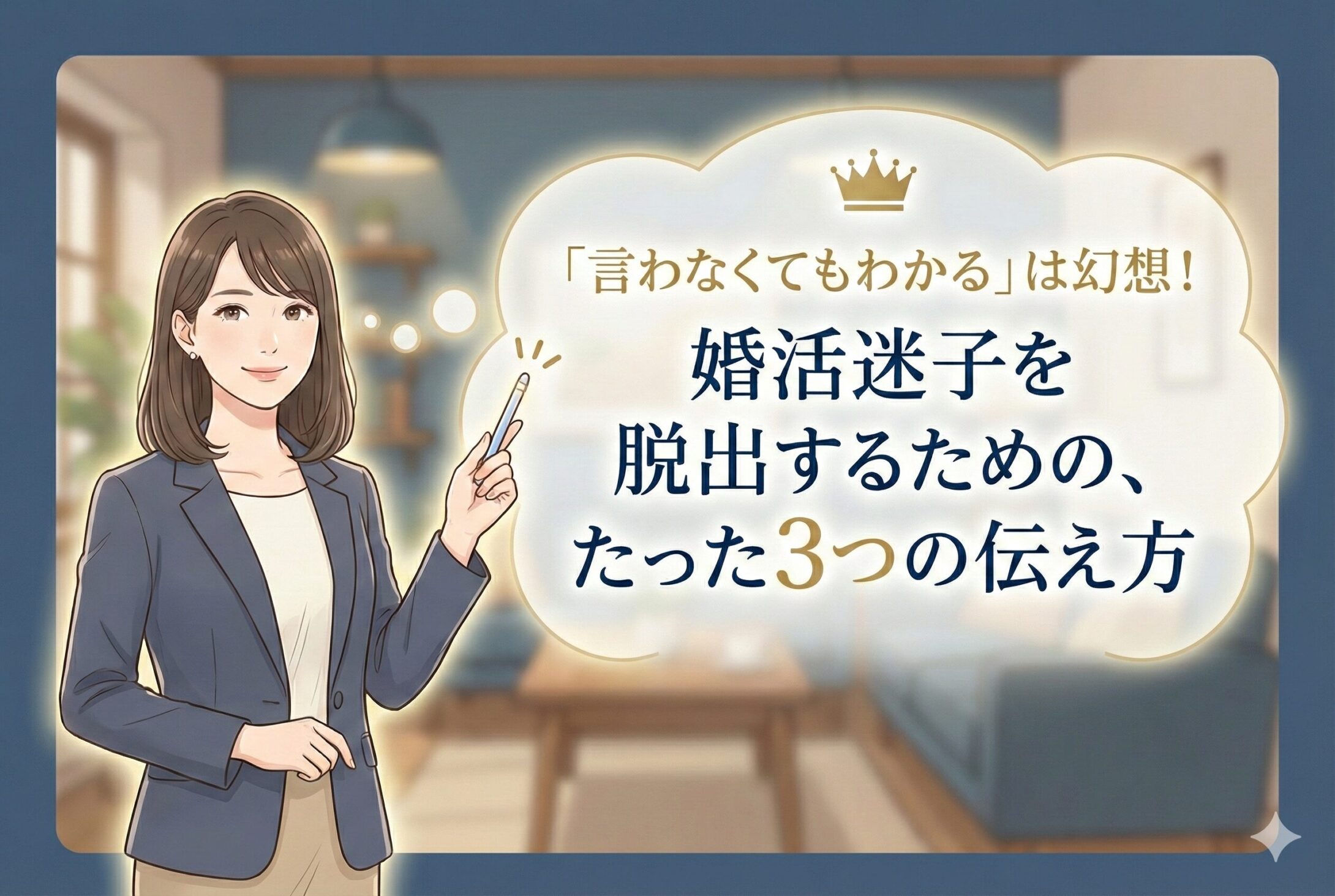 「言わなくてもわかる」は幻想!婚活迷子を脱出するための、たった3つの伝え方