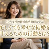 忙しくても幸せな結婚を叶えるための行動とは？