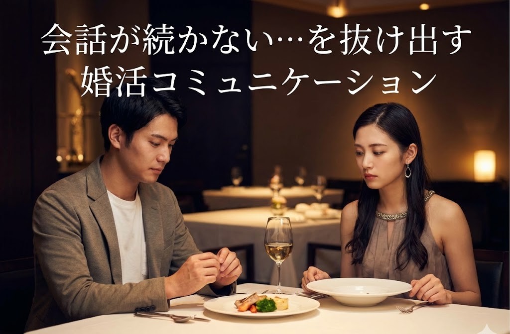 会話が続かない…を抜け出す婚活コミュニケーション