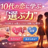 10代の恋に学ぶ“選ぶ力”──『今日好き』が教えてくれた決断の心理学