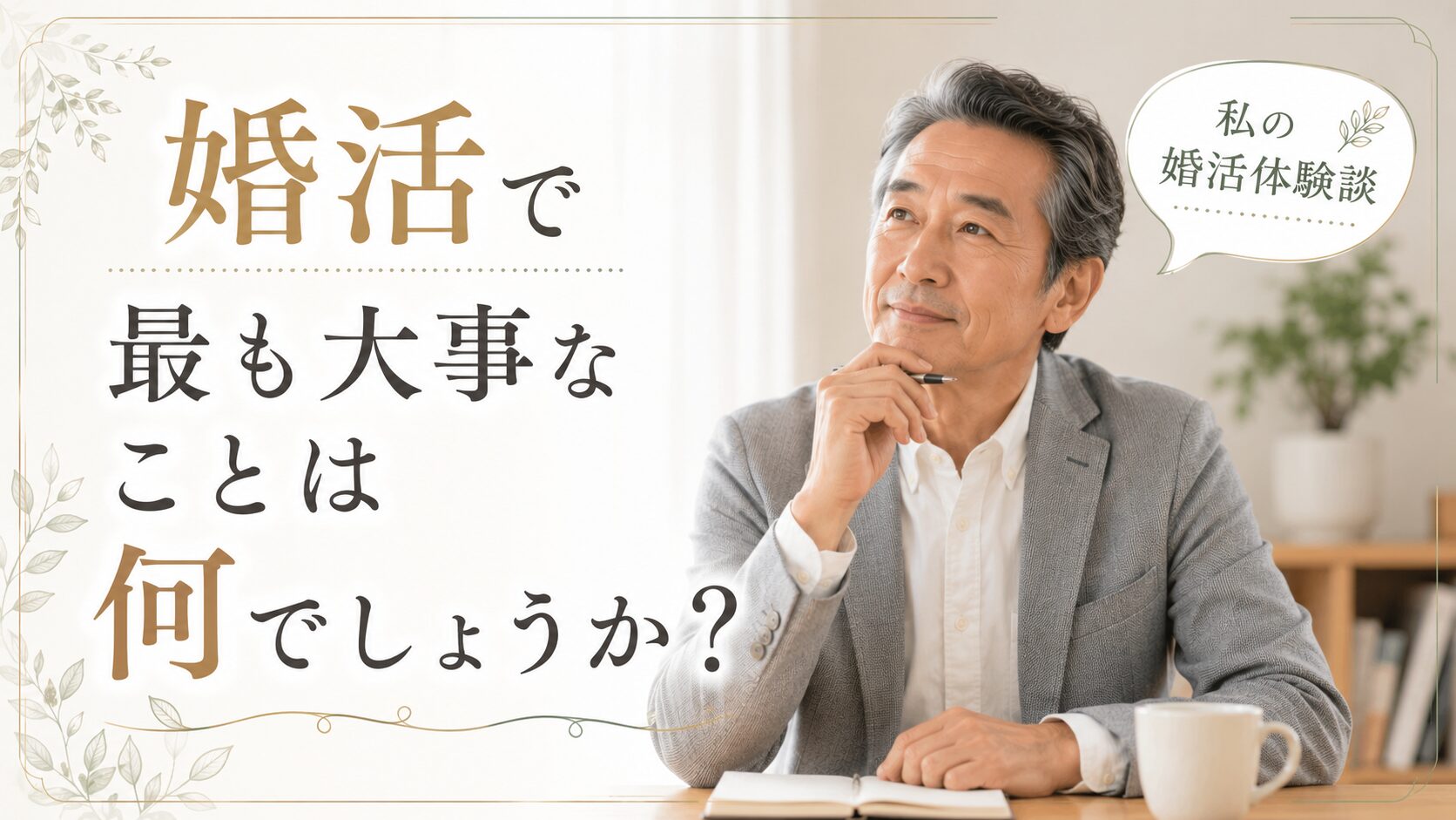 婚活で最も大事なこと