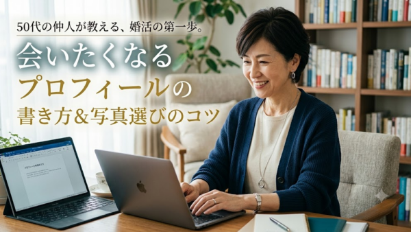 【照れや遠慮は一投捨てて！】会いたくなるプロフィールの書き方＆写真選びのコツ